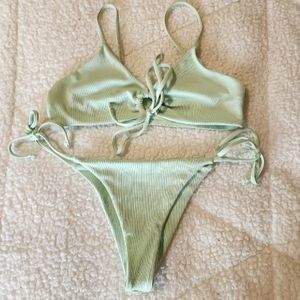 Mint Tiny Bikini